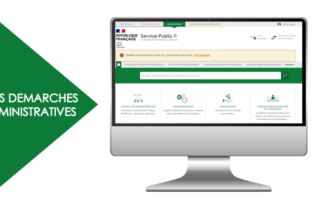 Service public pour les associations