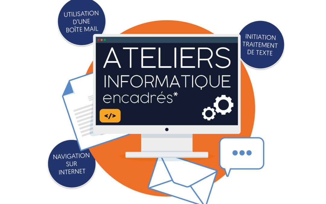 Ateliers informatiques encadrés pour les séniors