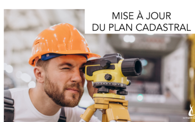 Mise à jour du plan cadastral