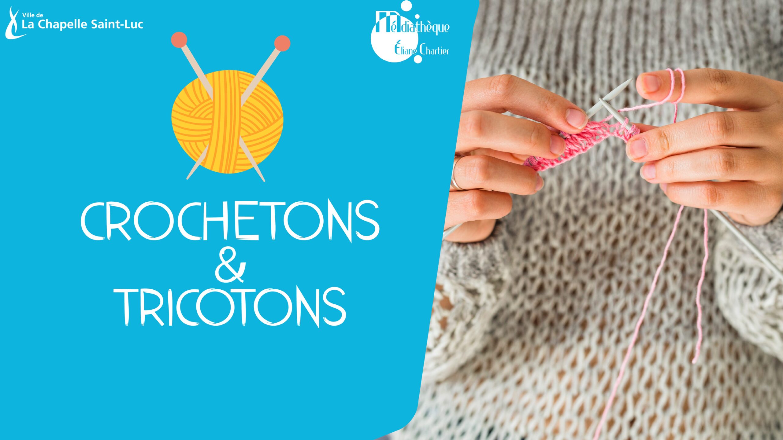 Crochetons et tricotons