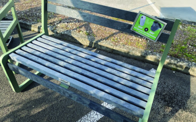 Transformation des déchets en mobilier urbain