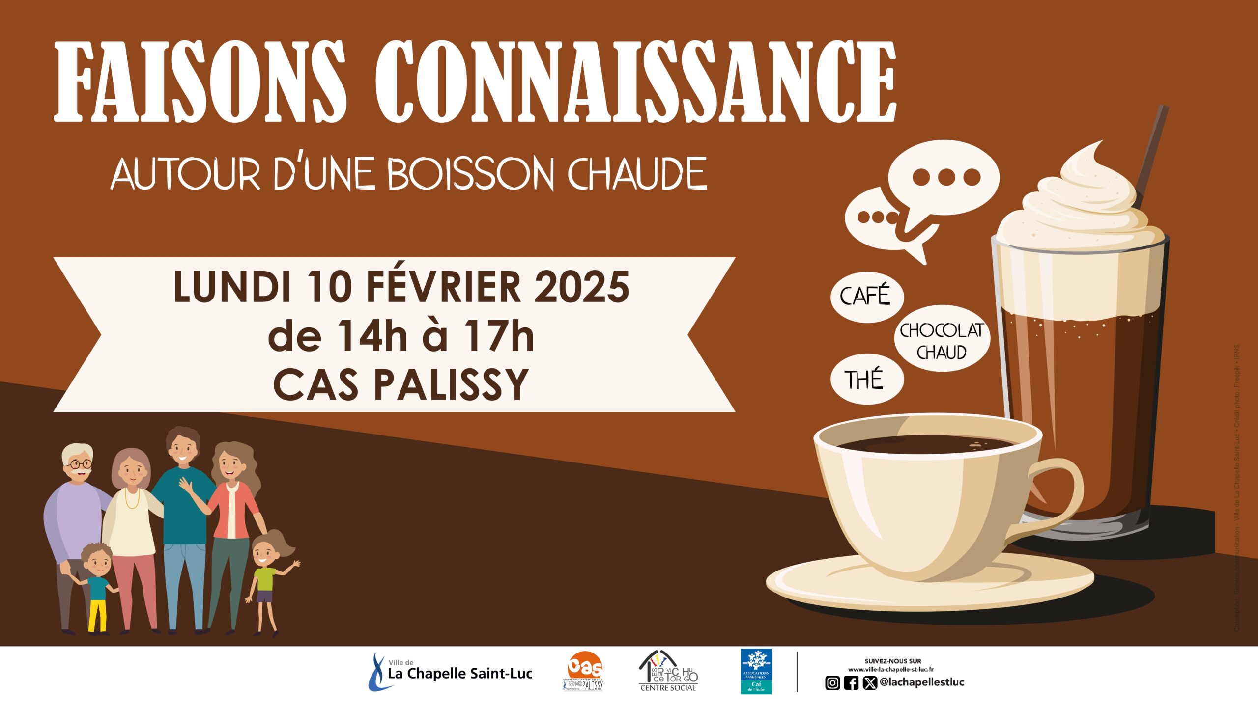 Faisons connaissance - café discussion