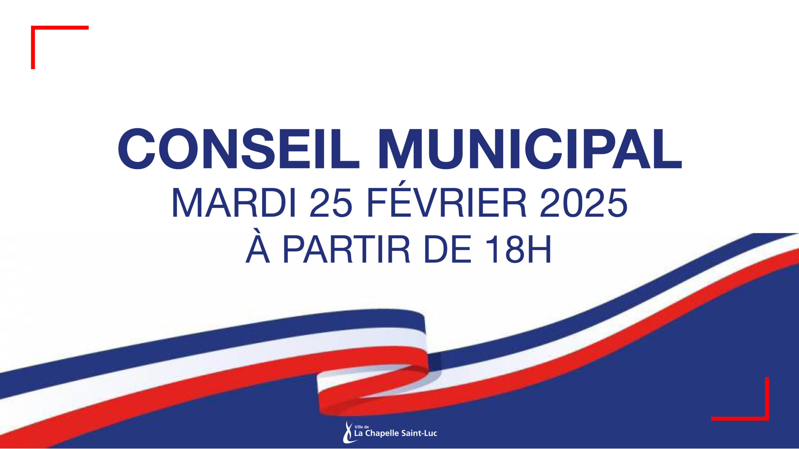 Conseil municipal mardi 25 février 2025