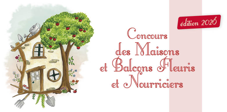 Concours des maisons et balcons fleuris et nourriciers 2026